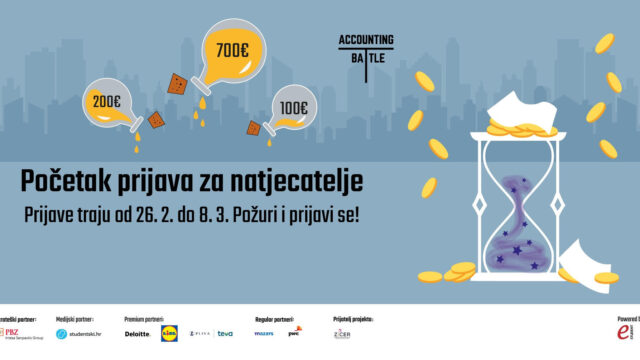 Studenti i studentice! Priprema, pozor jer prijave za Accounting Battle počinju – SAD!