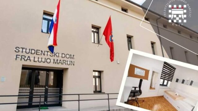Privremena rang lista za raspodjelu mjesta studentima u redovitom statusu za subvencionirano stanovanje  u Studentskom domu „fra Lujo Marun“ u ak. god. 2025./2026.