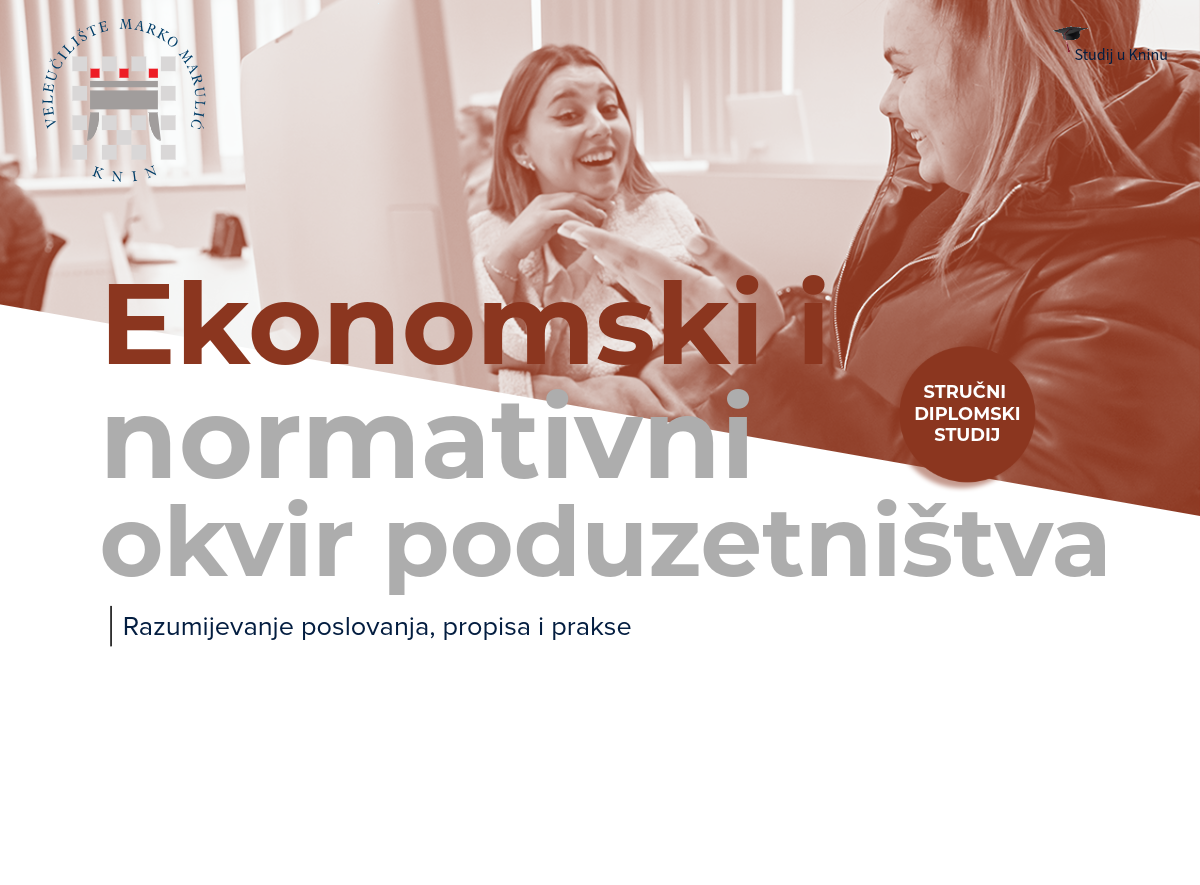 Stručni studij Ekonomski i normativni okvir poduzetništva
