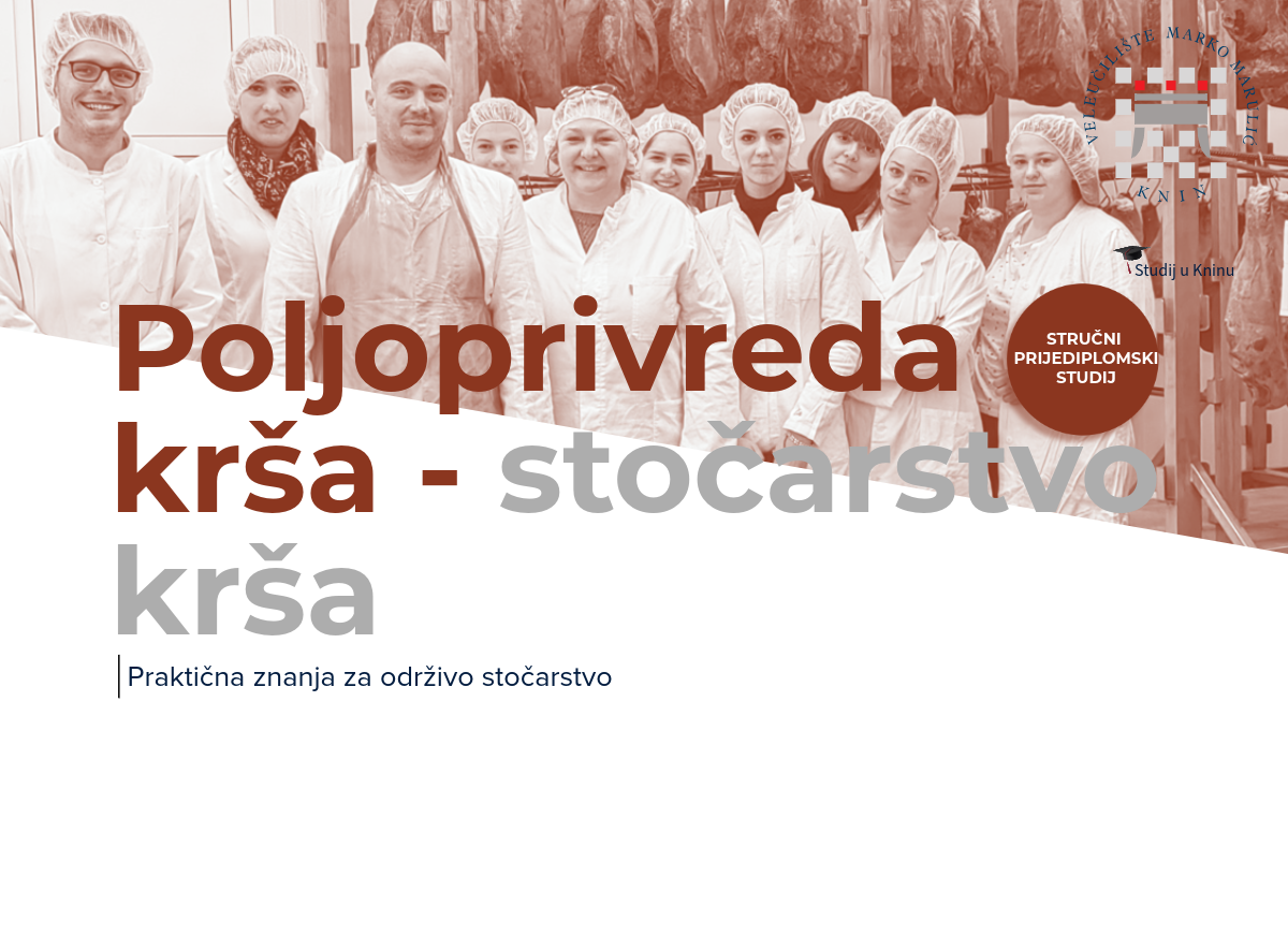 Stručni studij Poljoprivrede krša (stočarstvo)